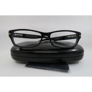 New Designer Inspired Collins Bridge Regent Black Authentic Eyeglasses 54mm Case